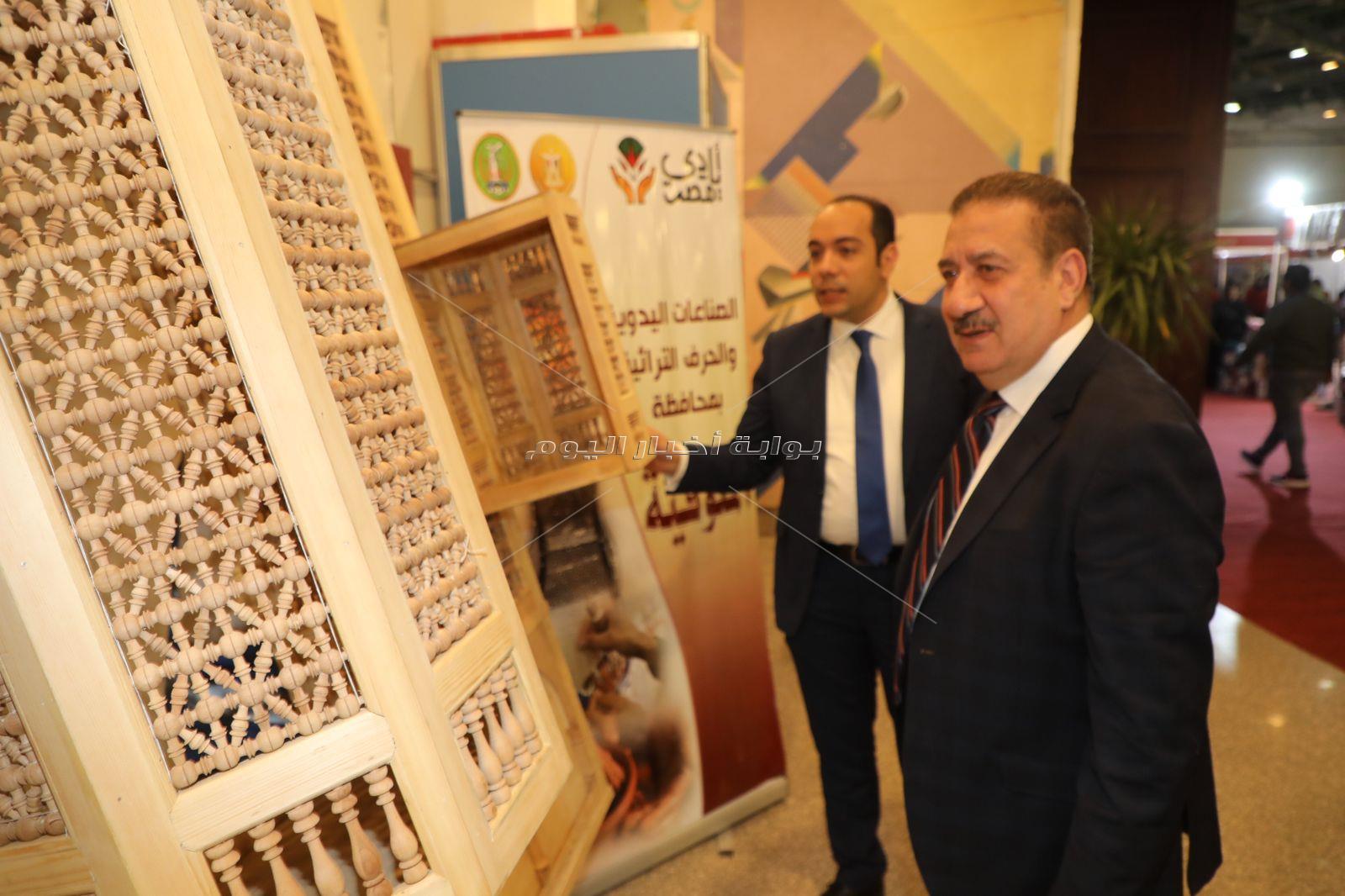"المنوفية"تشارك في معرض "أيادي مصر" للصناعات اليدوية والحرف التراثية بمعرض القاهرة الدولي