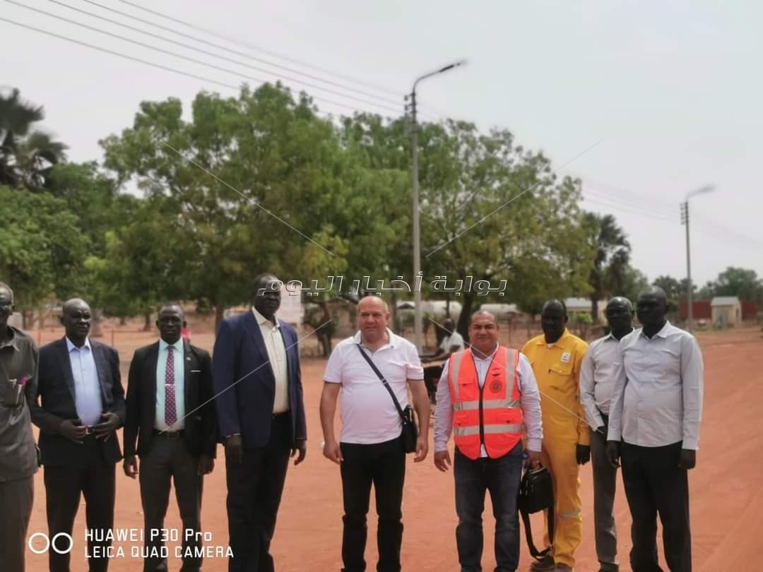 رئيس كهرباء القناة يشهد إطلاق التيار بولاية رومبيك بجنوب السودان