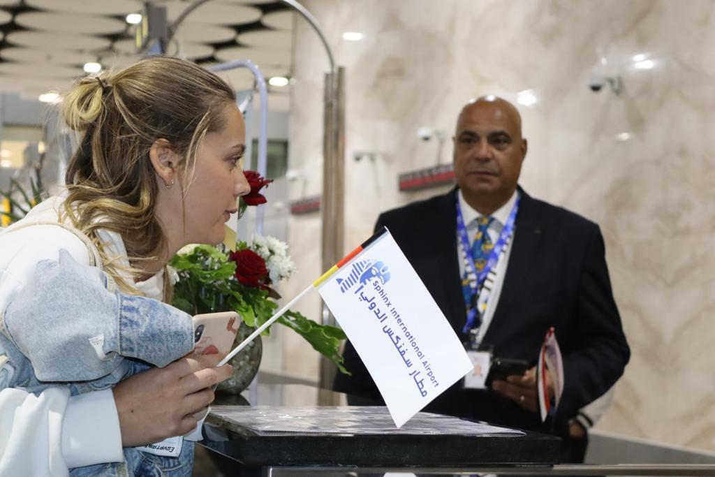 مطار سفنكس الدولي يستقبل أولى رحلات كوندور الألمانية