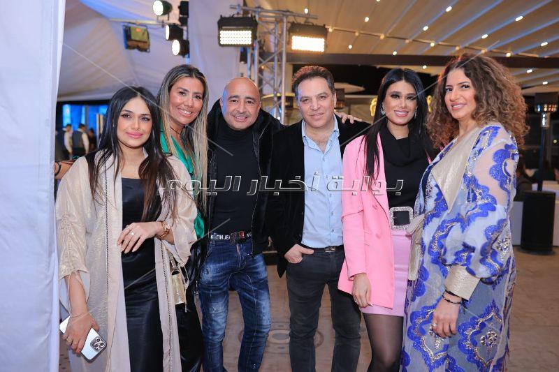 نجوم الفن والإعلام في أضخم سهرة رمضانية بالقاهرة الجديدة 