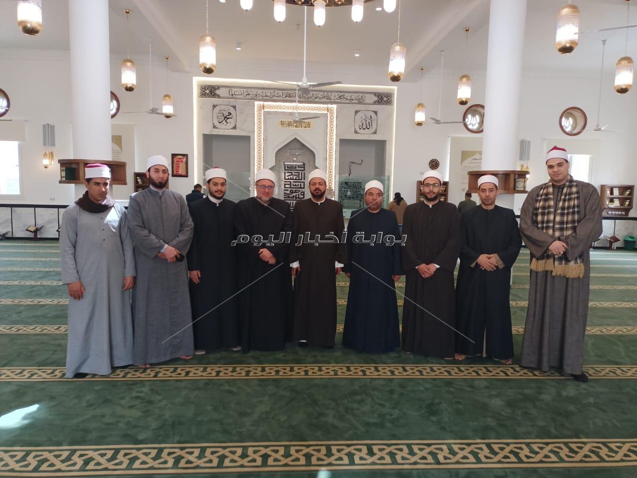 افتتاح مسجد بلال بن رباح بمطروح بعد تطويره