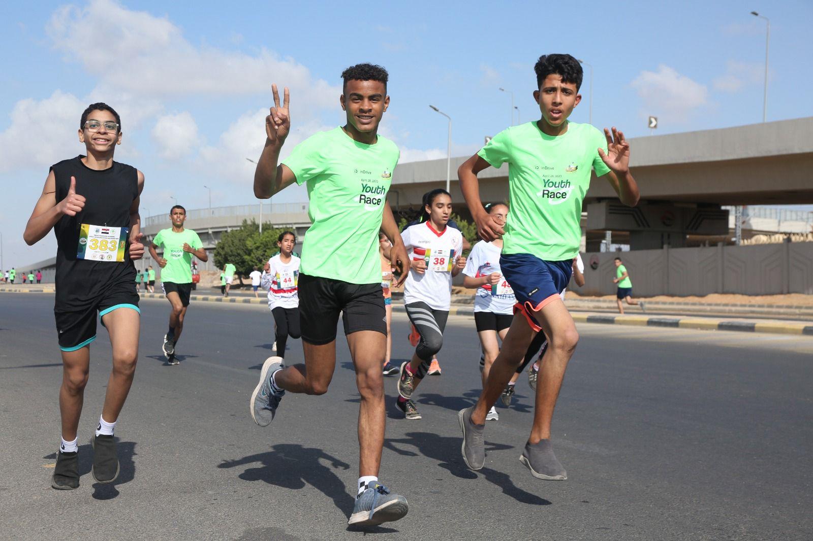 inDrive تشارك في ماراثون نهر النيل المصري الكبير من خلال سباق 5 كيلومترات للشباب 
