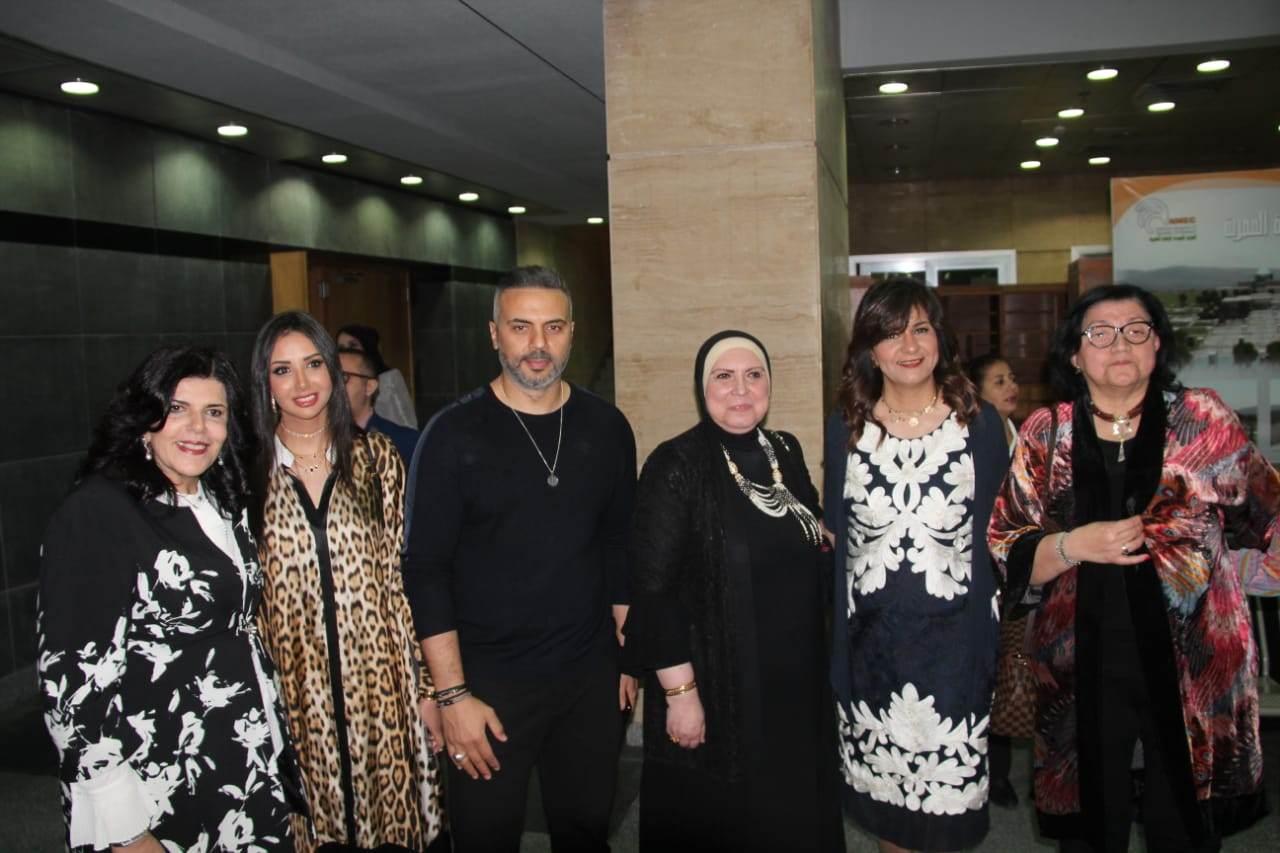 هاني رمزي يحضر ملتقى للتمكين بالفن بحضور وزيرة التضامن وسفير الاتحاد الأوروبي | صور