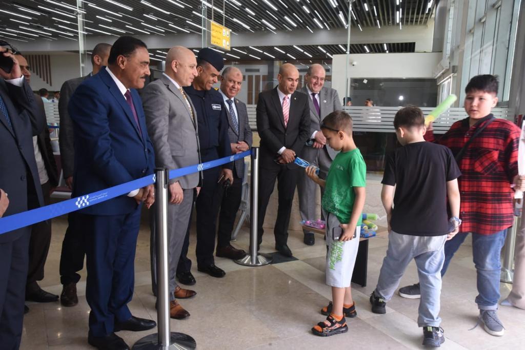 مطار العلمين الدولي يستقبل أولى رحلات شركة  SCAT من كازاخستان