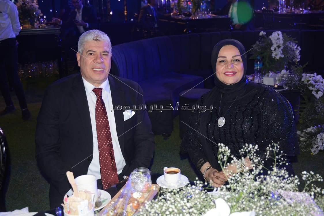 نجوم الإعلام في حفل زفاف ابن خيري رمضان 