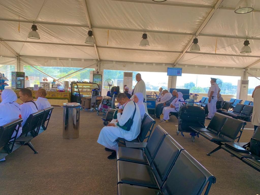 رفع درجة الاستعداد بمطار برج العرب الدولي بمناسبة موسم الحج
