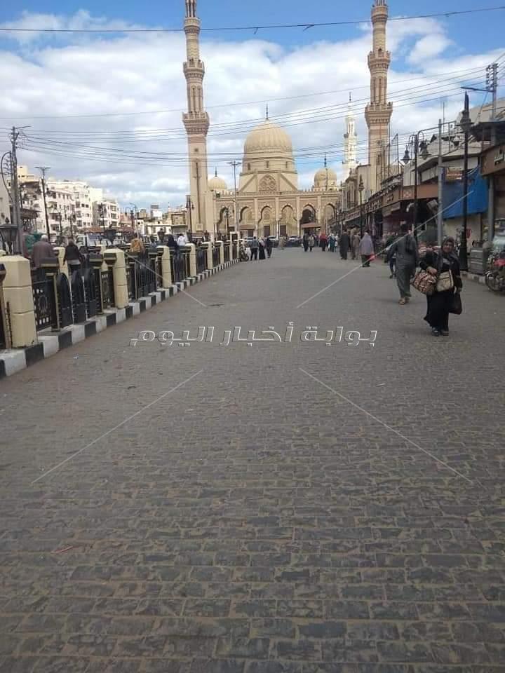  توافد المواطنين بالغربية على أماكن الاحتفالات بعيد الأضحى المبارك