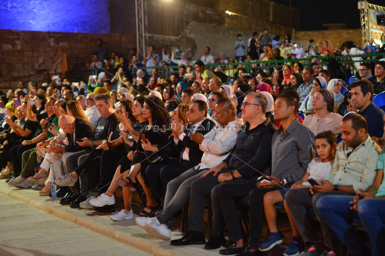 كواليس لقاء وليد توفيق بالجمهور المصري في مهرجان القلعة