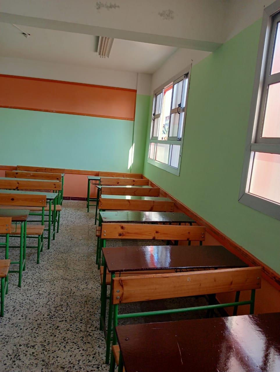 استعدادات المدارس دمياط للعام الدراسي الجديد