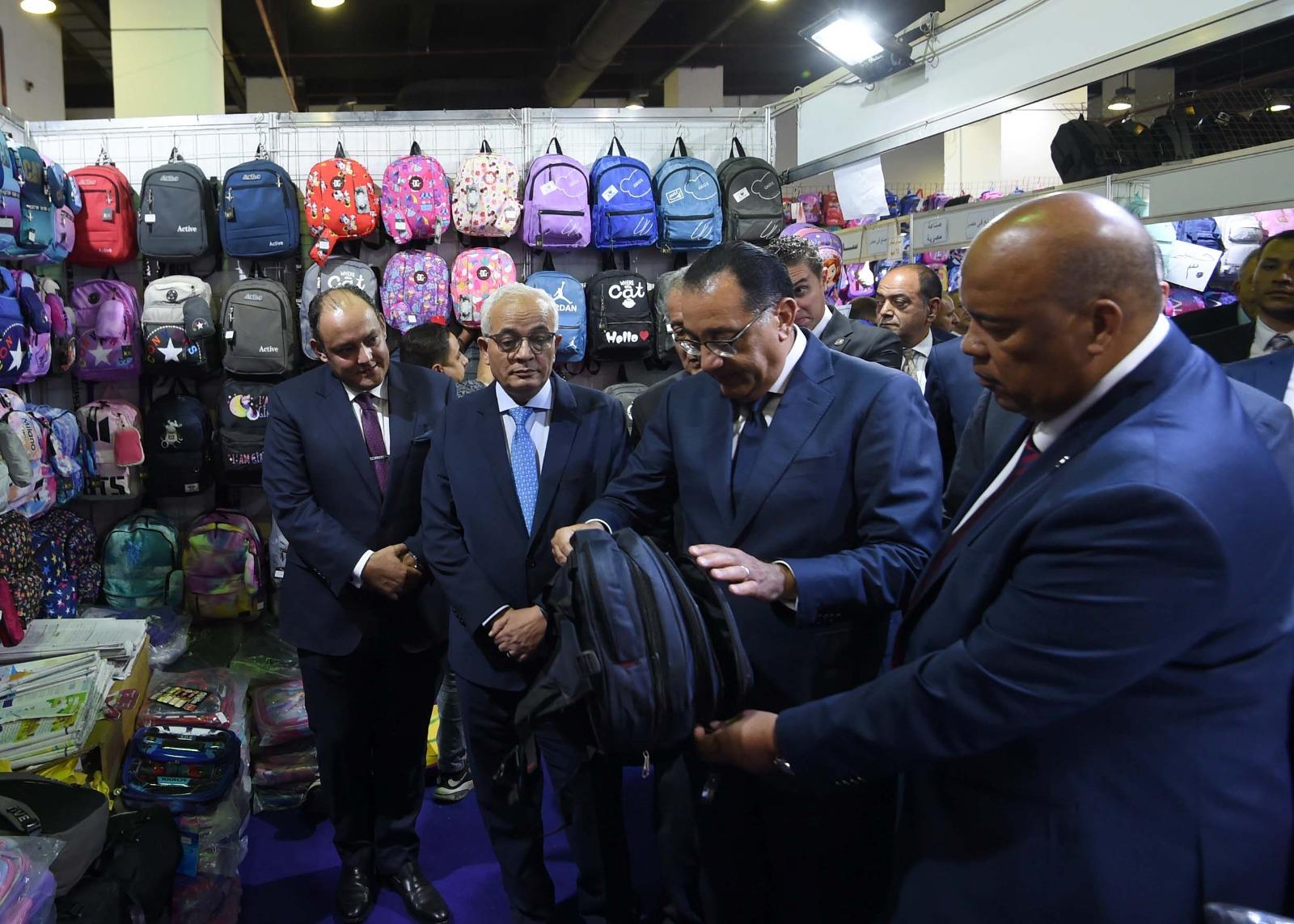 رئيس الوزراء يفتتح معرض «أهلا مدارس» بمدينة نصر|