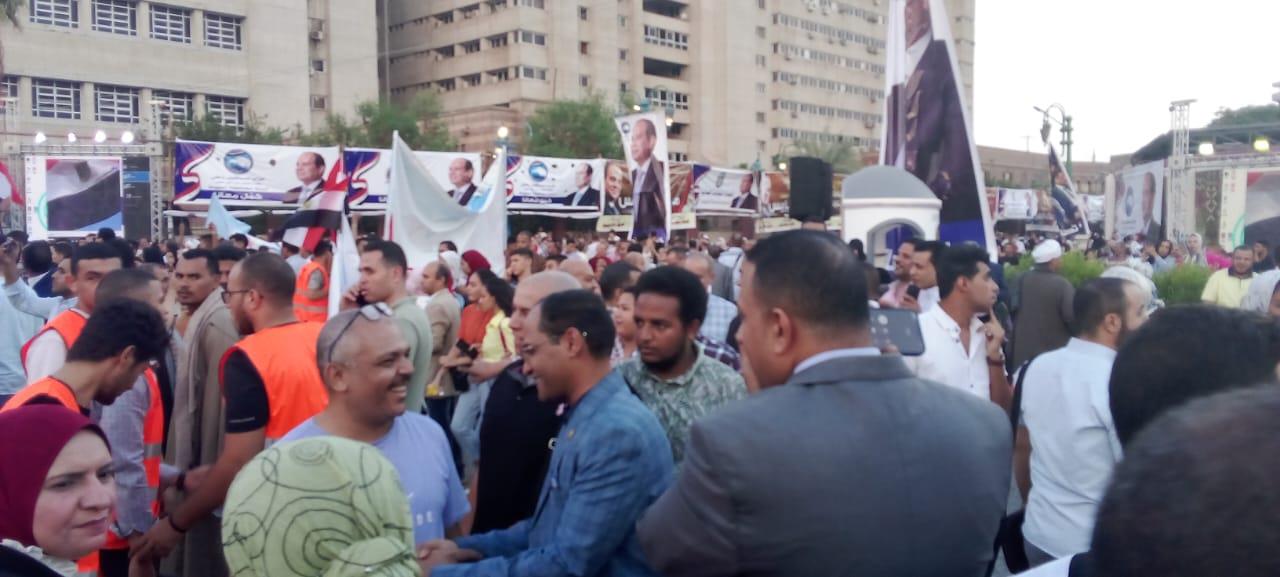 حضور مئات الآلاف من المواطنين تأييداً لترشيح الرئيس عبد الفتاح السيسي للجمهورية الجديدة