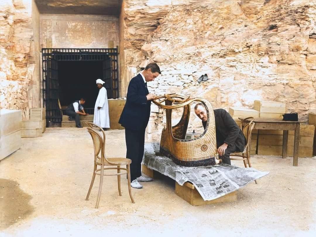  15 صورة تحكي تفاصيل اهم كشف اثري في التاريخ مقبرة الملك توت عنخ امون في ذكرى اكتشافها 4 نوفمبر