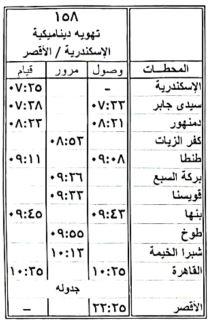 السكة الحديد : تشغيل خدمة جديدة بعربات ثالثة مكيفة بخطوط "كفر الشيخ / الإسكندرية/ القاهرة"