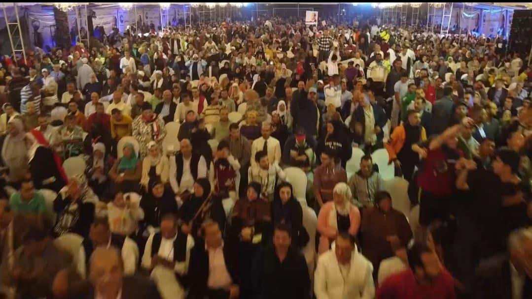 بحضور الآلاف  حزب مستقبل وطن بالإسكندرية ينظم مؤتمرا جماهيريا حاشدا لدعم السيسي 