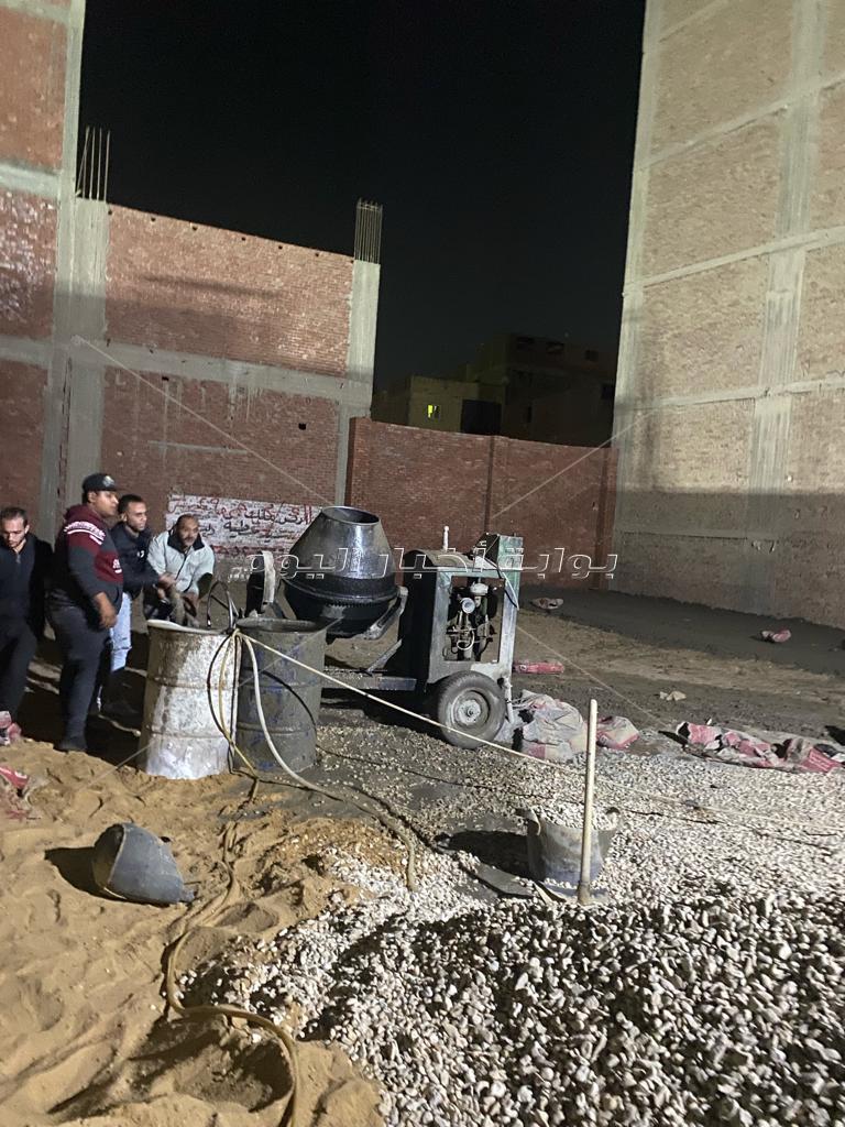 حملة مكبرة لإزالة البناء بحي الهرم