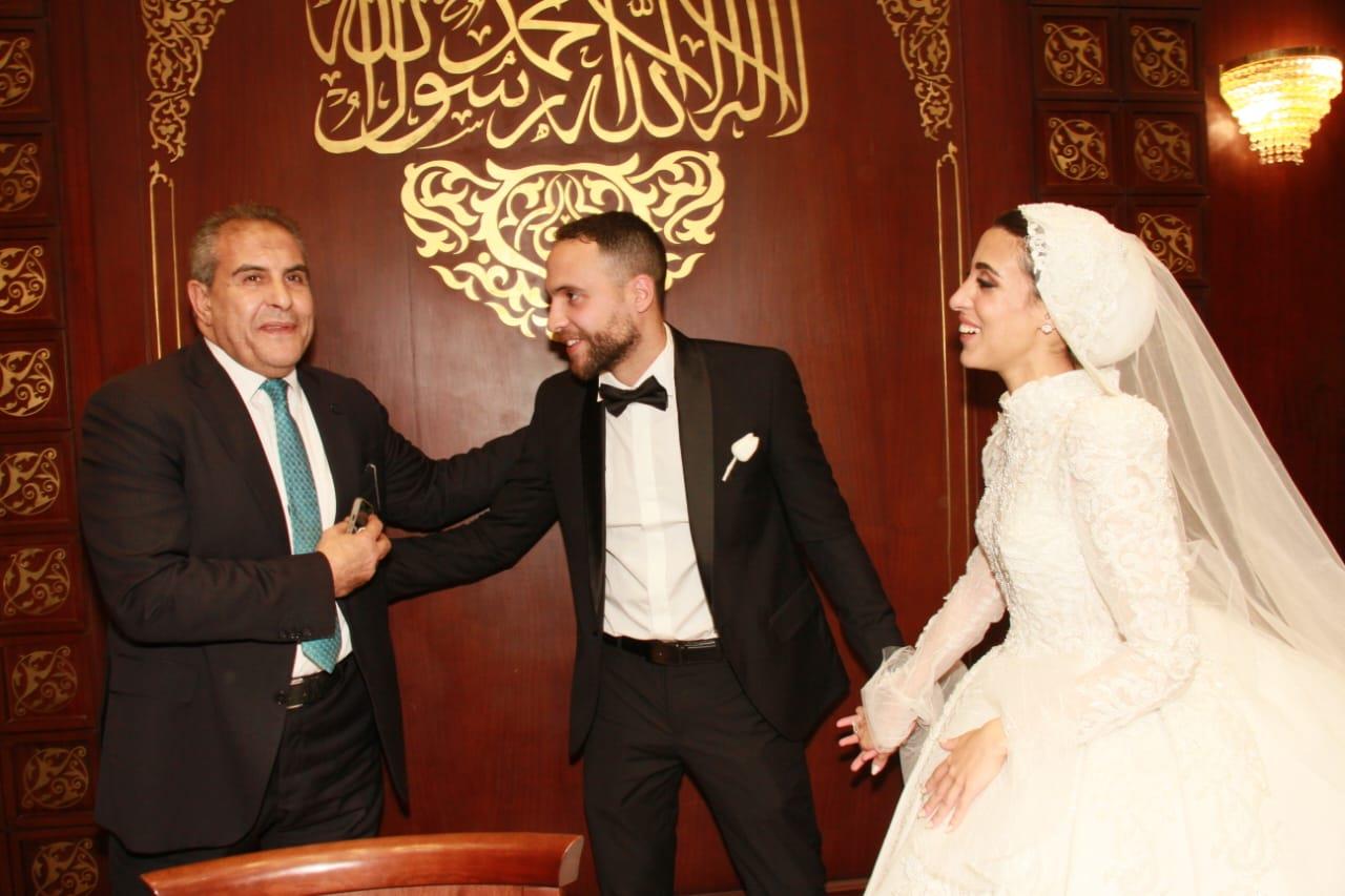 الإعلامي محمد الليثي يحتفل بعقد قران ابنته بحضور نجوم الرياضة