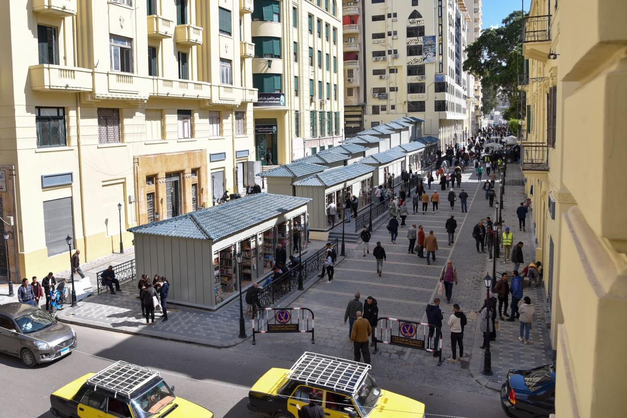 محافظ الإسكندرية يتفقد معدلات تنفيذ تطوير ورفع كفاءة شارع النبي دانيال