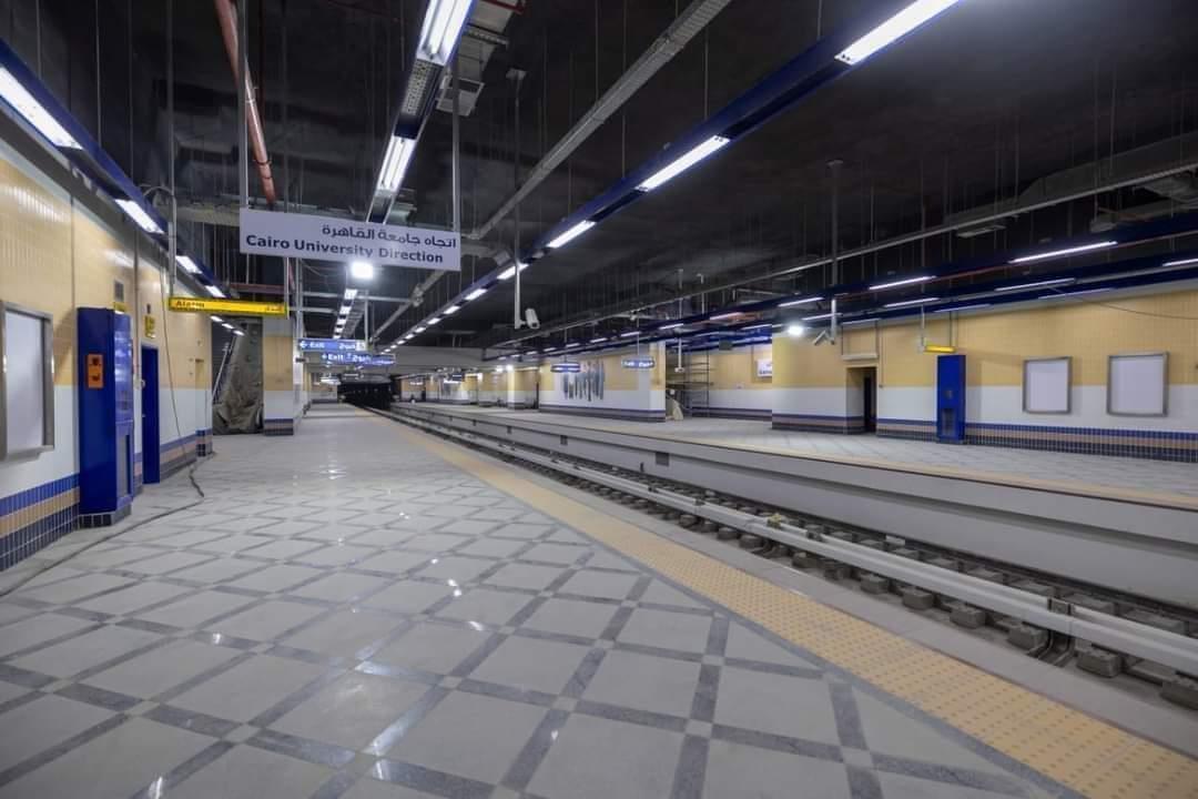 التجهيزات النهائية لافتتاح 5 محطات مترو جديدة بالخط الثالث