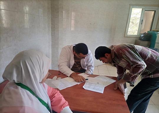 جامعة المنصورة تطلق قافلة طبية متكاملة إلى قرية الحوتة بالمنزلة .