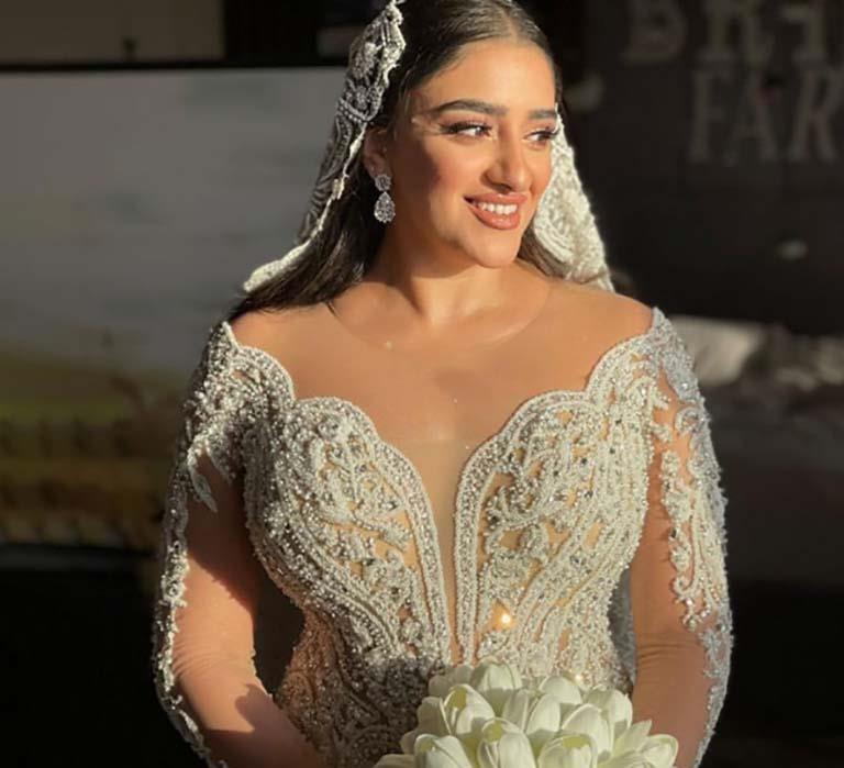 أبرز لقطات حفل زفاف إبنة نقيب الموسيقيين مصطفى كامل