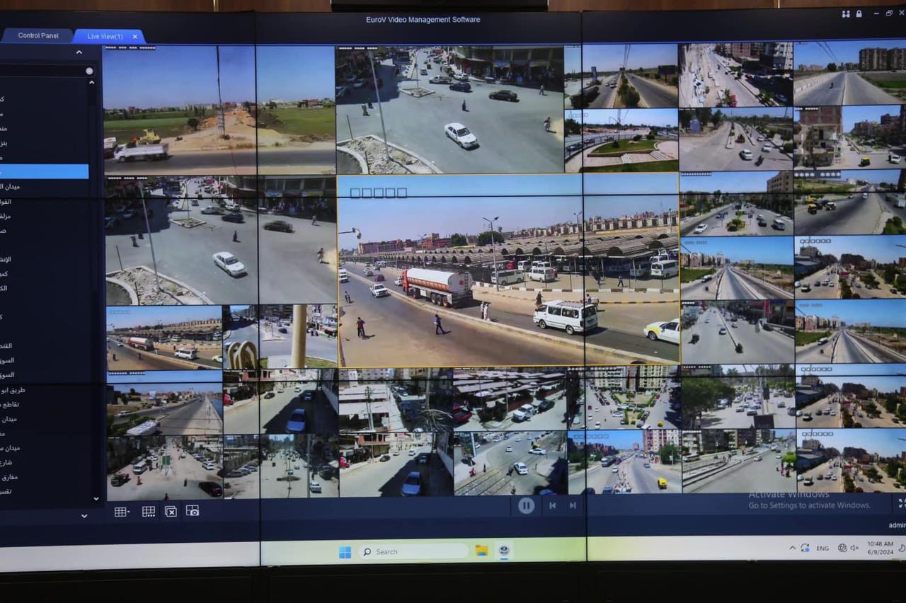 ضبط عدد من السيارات المخالفة وتحرير 28 مخالفة مرورية بكفر الشيخ‎
