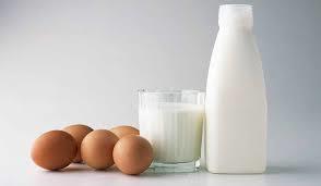 ماسك الحليب مع البيض 