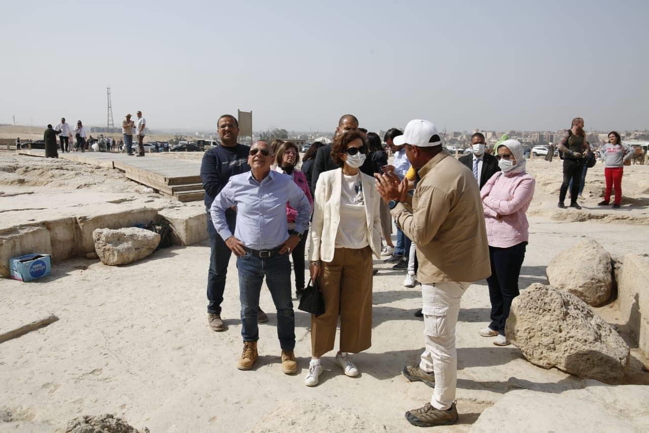 مدير عام منظمة اليونسكو تزور القاهرة التاريخية