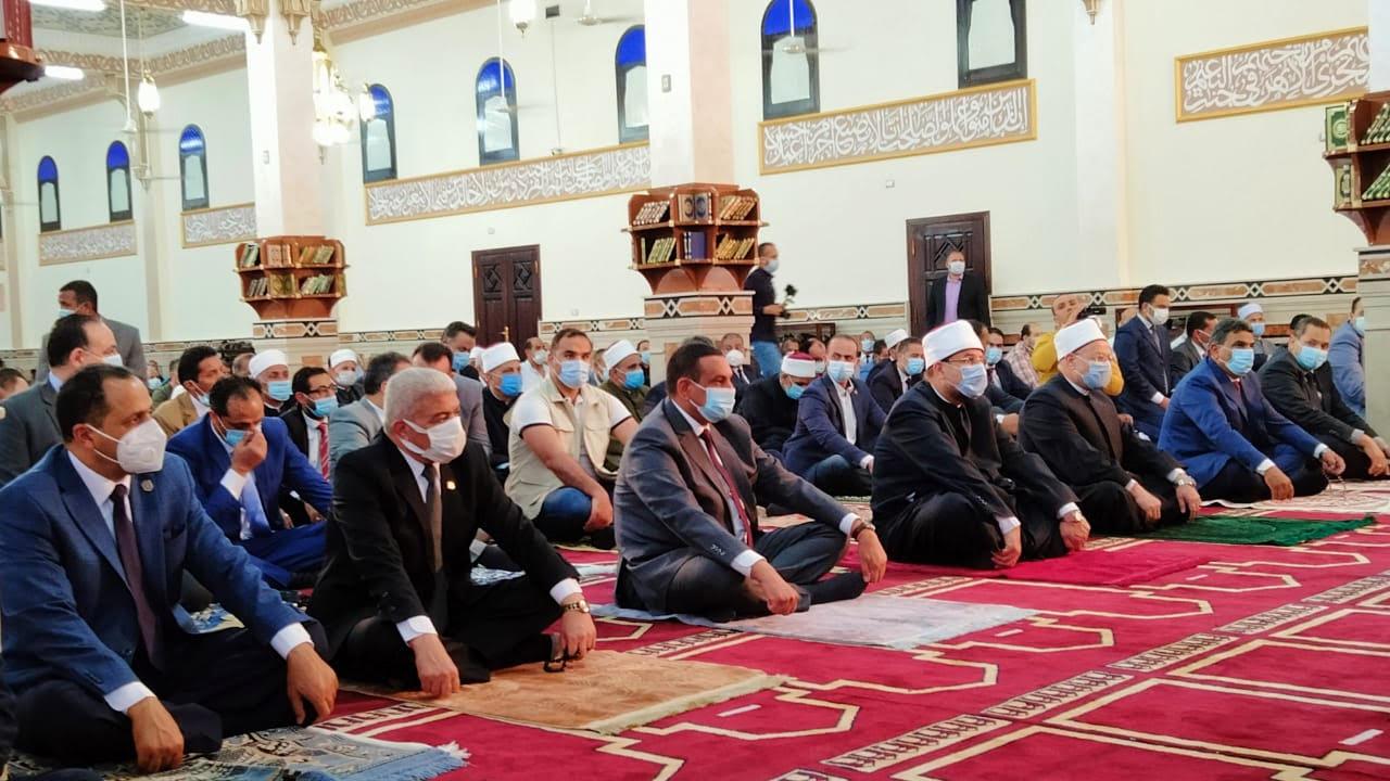 افتتاح مسجد عمر بن الخطاب 