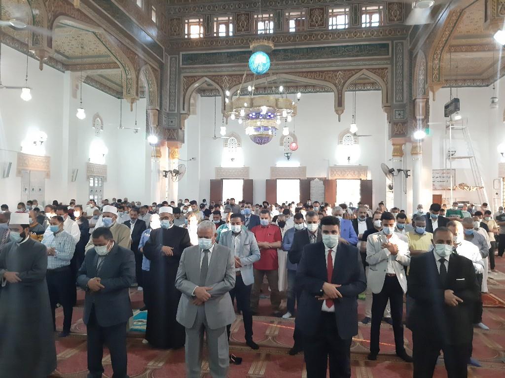  صلاة العيد بمسجد بدر 
