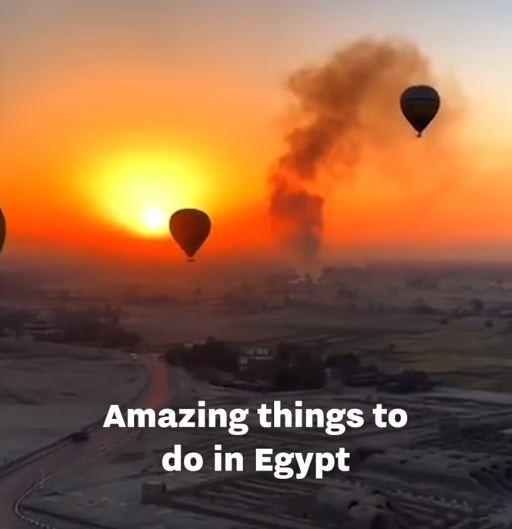 سائح يدعو العالم لزيارة مصر 