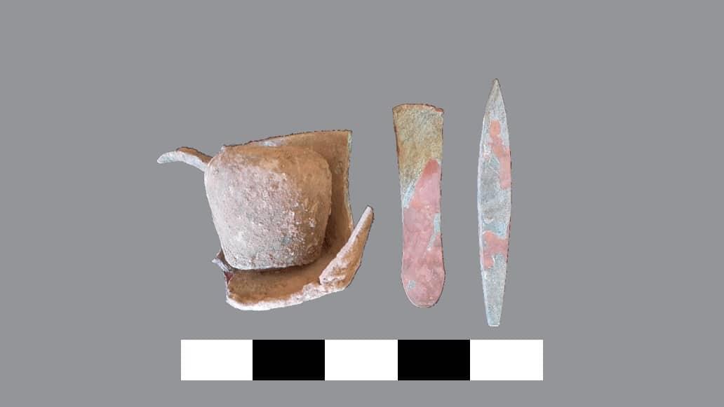 اكتشاف بقايا ورشة لصناعة الفخار من العصر اليوناني الروماني بالبحيرة 