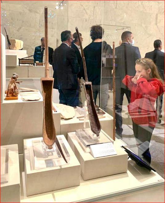 .الرئيس الفرنسي ساركوزى يزور متحف الحضارة 