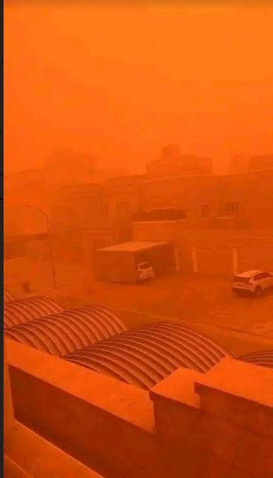 انعدام كامل للرؤية في العراق والكويت بسبب العواصف الترابية
