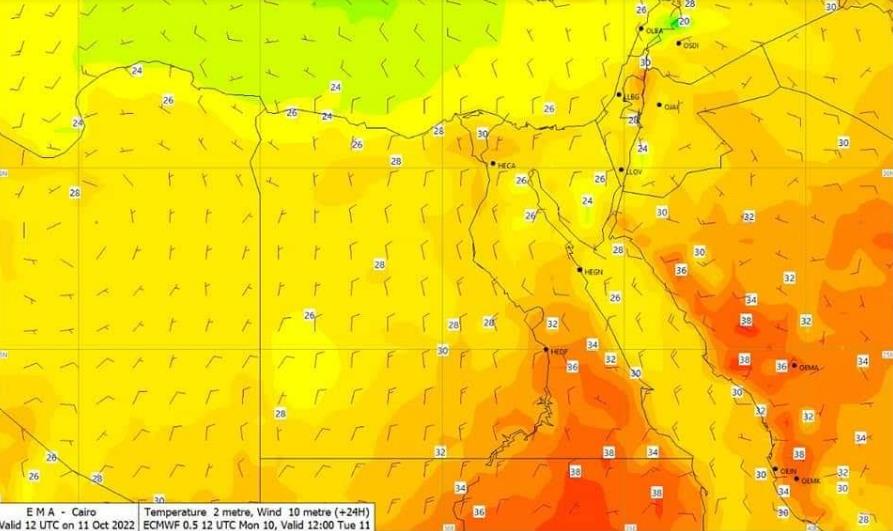 اليوم طقس حار نهاراً ونشاط الرياح وارتفاع أمواج البحرين 