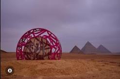 الأهرامات تحتضن معرض الفن التشكيلي لفنانين من دول العالم