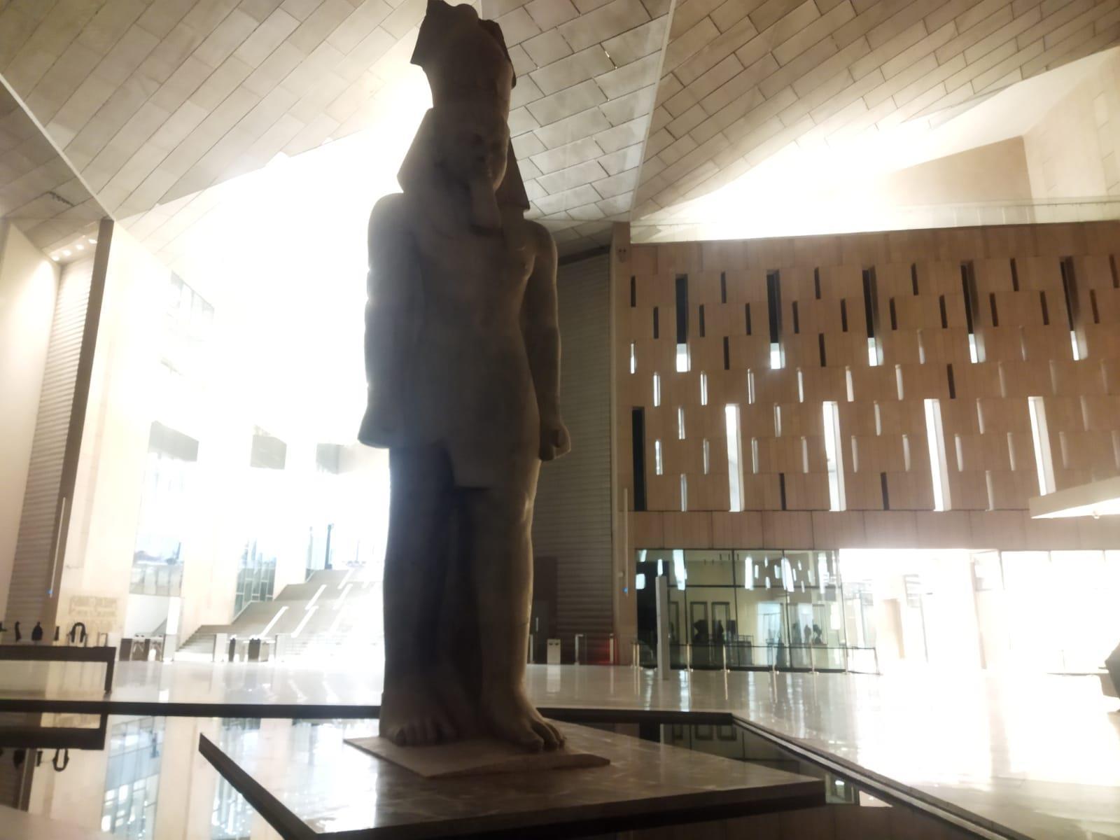  تمثال الملك رمسيس الثاني بالمتحف المصري الكبير