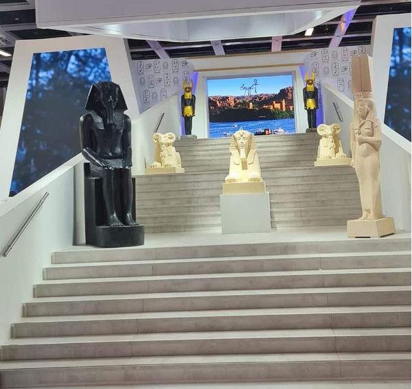 المتحف المصري الكبير ينتقل إلى معرض برلين السياحي