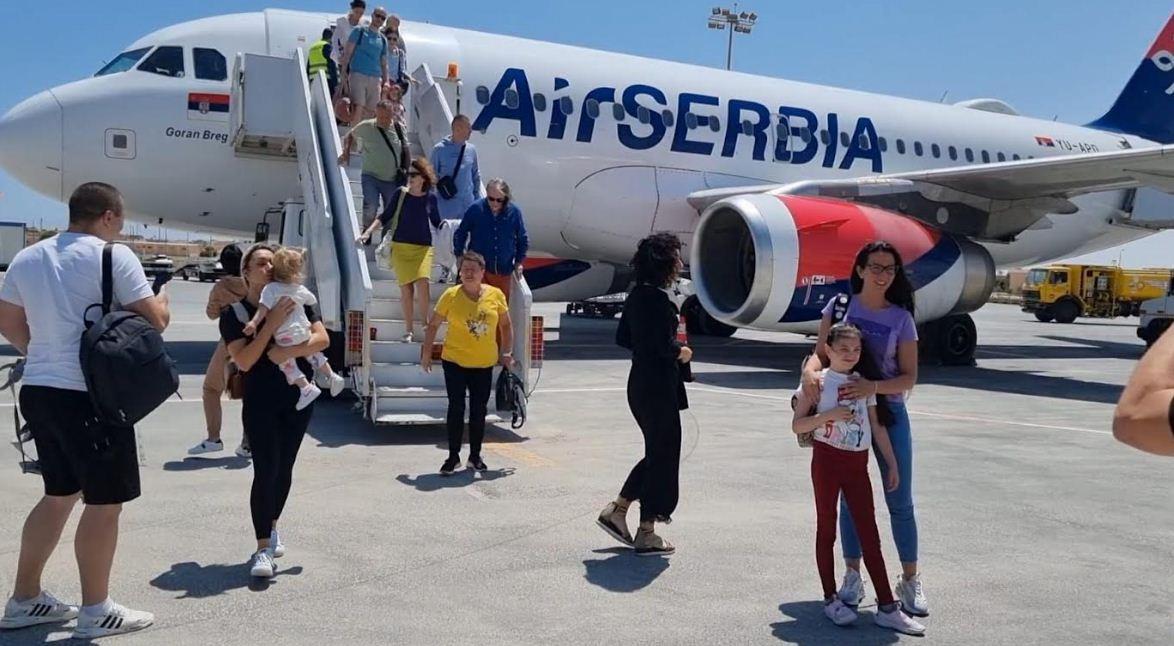آير صربيا تسيير رحلات طيران إلى مرسى مطروح بالتعاون مع أحد منظمي الرحلات الصربيي