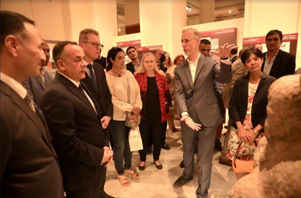  افتتاح معرض عن آثار مدينة قنتير بالمتحف المصري بالتحرير