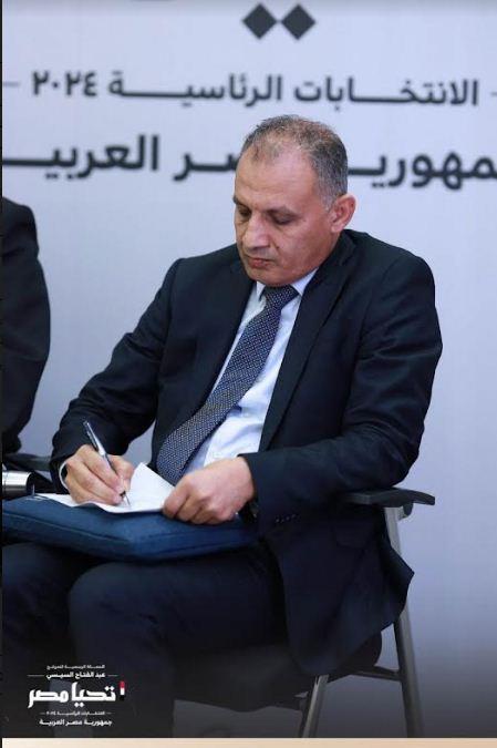  الحملة الرسمية للمرشح الرئاسي عبد الفتاح السيسي تعقد لقاءً مفتوحاً بين الجالية الفلسطينية 