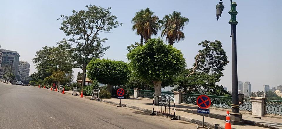  كورنيش النيل وقصر النيل بدون مواطنين في أول أيام عيد الأضحى
