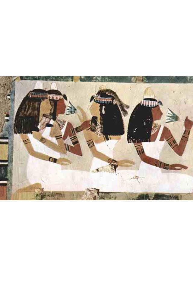 زي الرجال والنساء في مصر القديمة