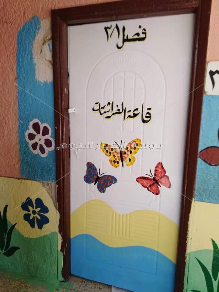 المدارس تتزيين بالبلالين والحلوي لاستقبال الطلاب ب 12 محافظة