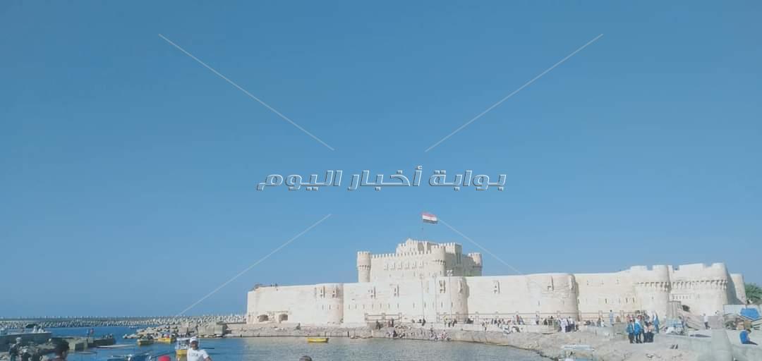 الانتهاء من 95% بمشروع الحماية البحرية لقلعة قايتباي بالإسكندرية