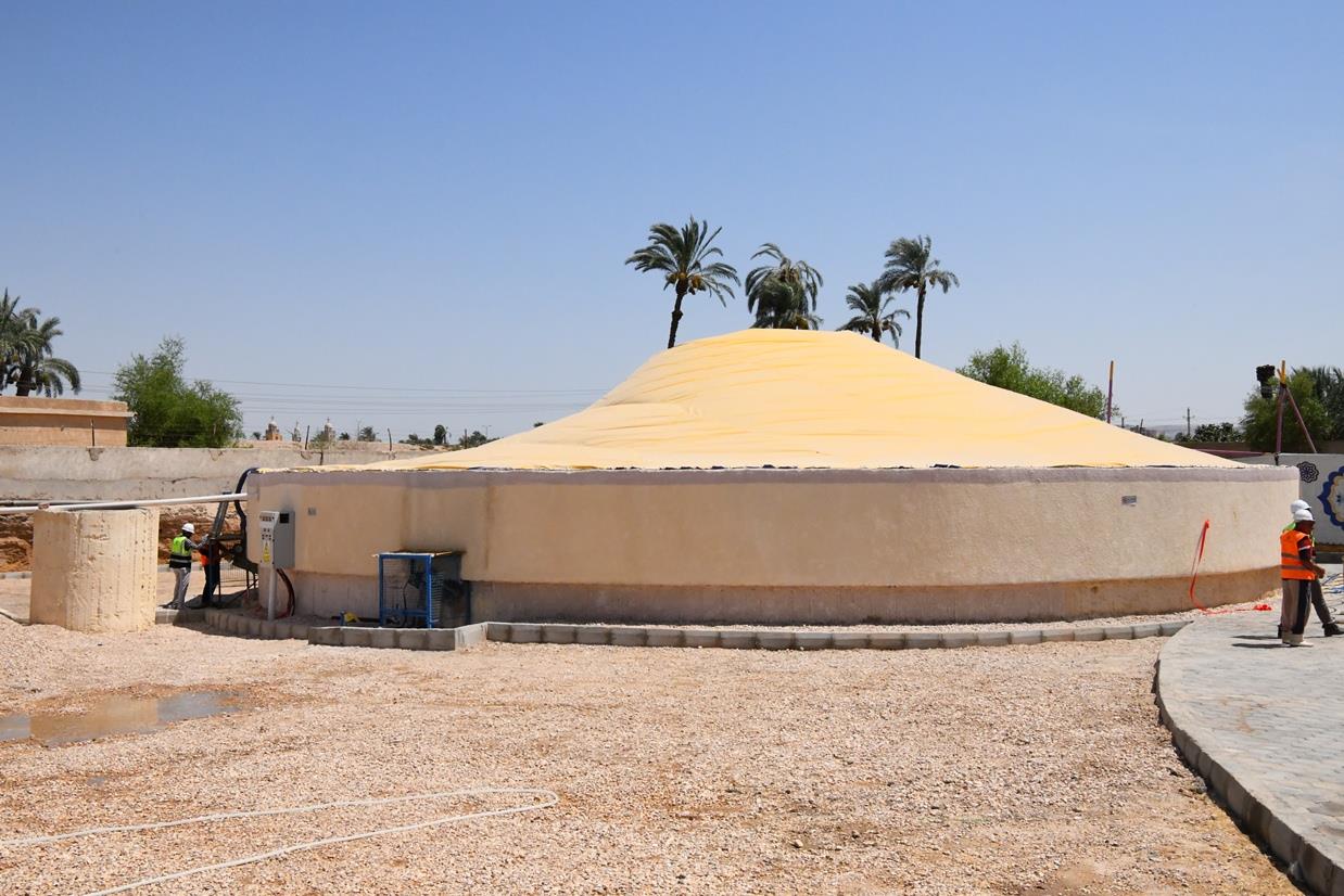 أول محطة لإنتاج الوقود الحيوي بمحافظة قنا