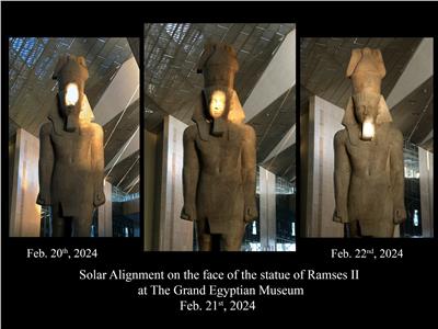 ليست صدفة.. قصة تعامد الشَّمْس على وجه رمسيس الثاني بالمتحف المصري الكبير