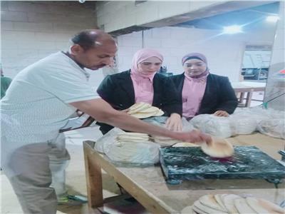 حملة تموينية بالتنسيق مع «محليات القصير» لمتابعة أسعار الخبز بالمخابز