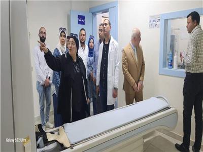جولة تفقدية لوكيل وزارة الصحة بالمنوفية بمستشفيات الشهداء ومنوف وأشمون