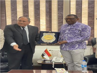 رئيس البحوث الزراعية يستقبل سفير سيراليون بالقاهرة
