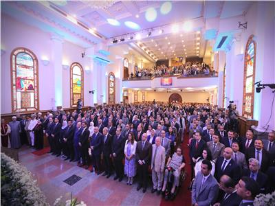 وزارة الهجرة تشارك في احتفال الطائفة الإنجيلية في مصر بعيد القيامة المجيد  